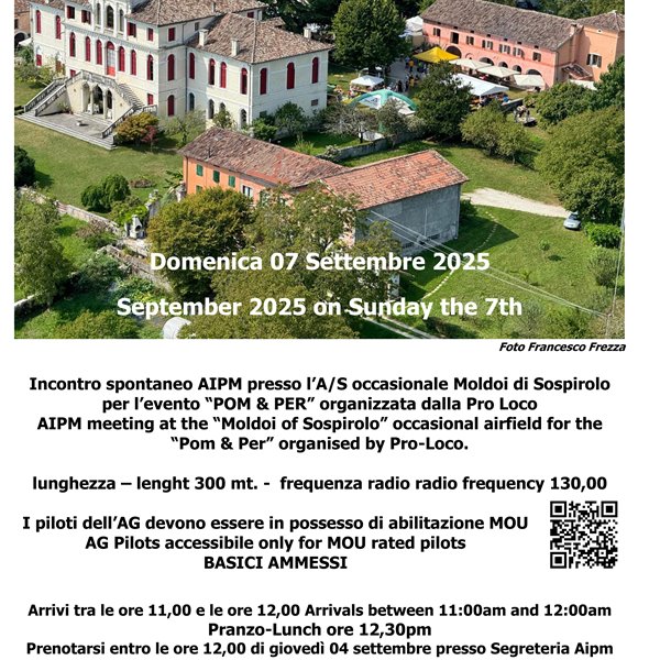 Incontro spontaneo/Meeting a Moldoi (BL) AIPM